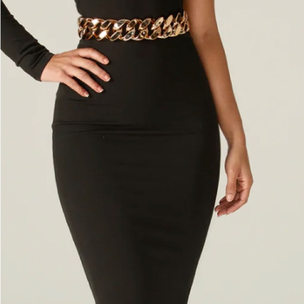 Alieva Label Gold Chain Belt